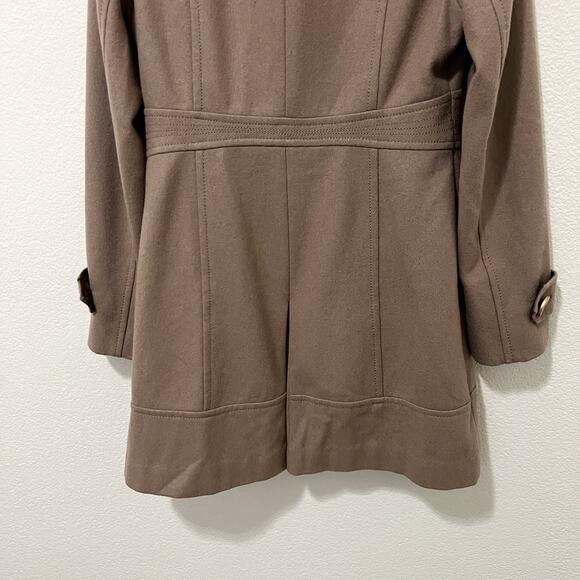 Kenneth Cole Brown Pea Coat - Picture 9 of 11